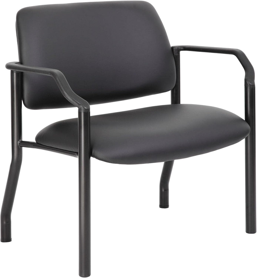 Boss Office Products Guest Chair 500 lb. Weight Capacity in Black