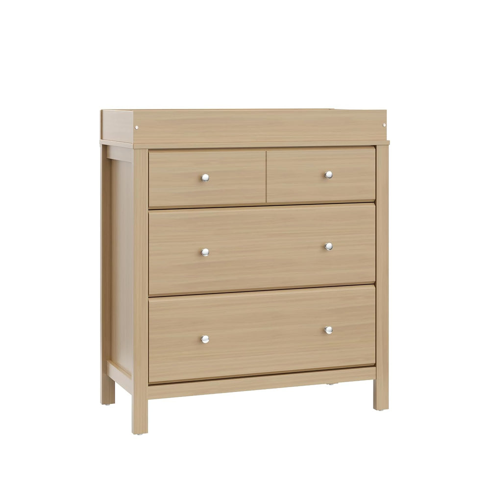 Storkcraft Horizon 3 Drawer Chest with Removable Changing Topper, Driftwood
