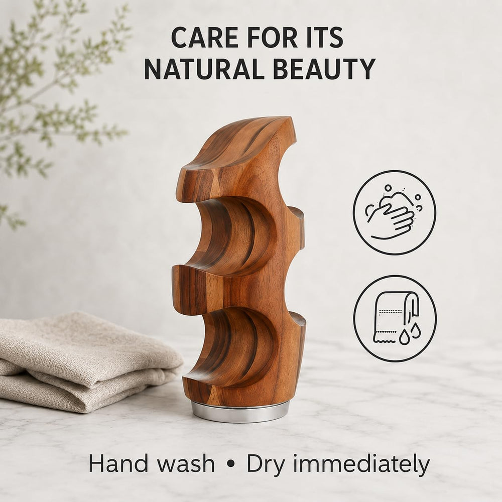 nambe Vie Wine Rack | Countertop Wine Rack 4 Bottle | Wine Bottle Holder for ...