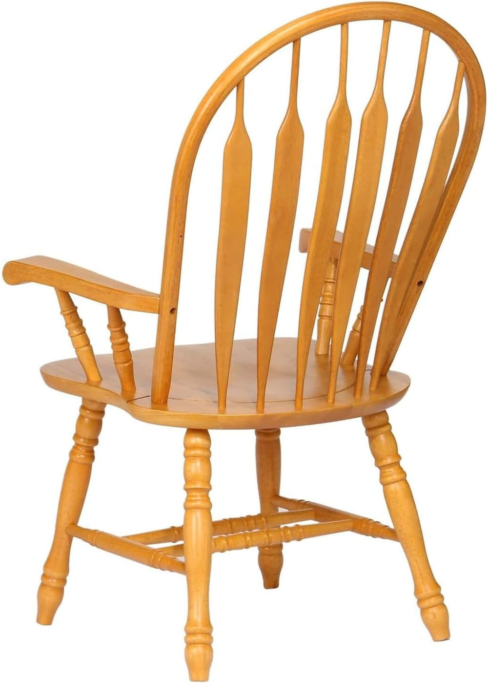 HomeStock Comfort Back Dining Armchair with Sculpted Arms and Contoured Seat ...