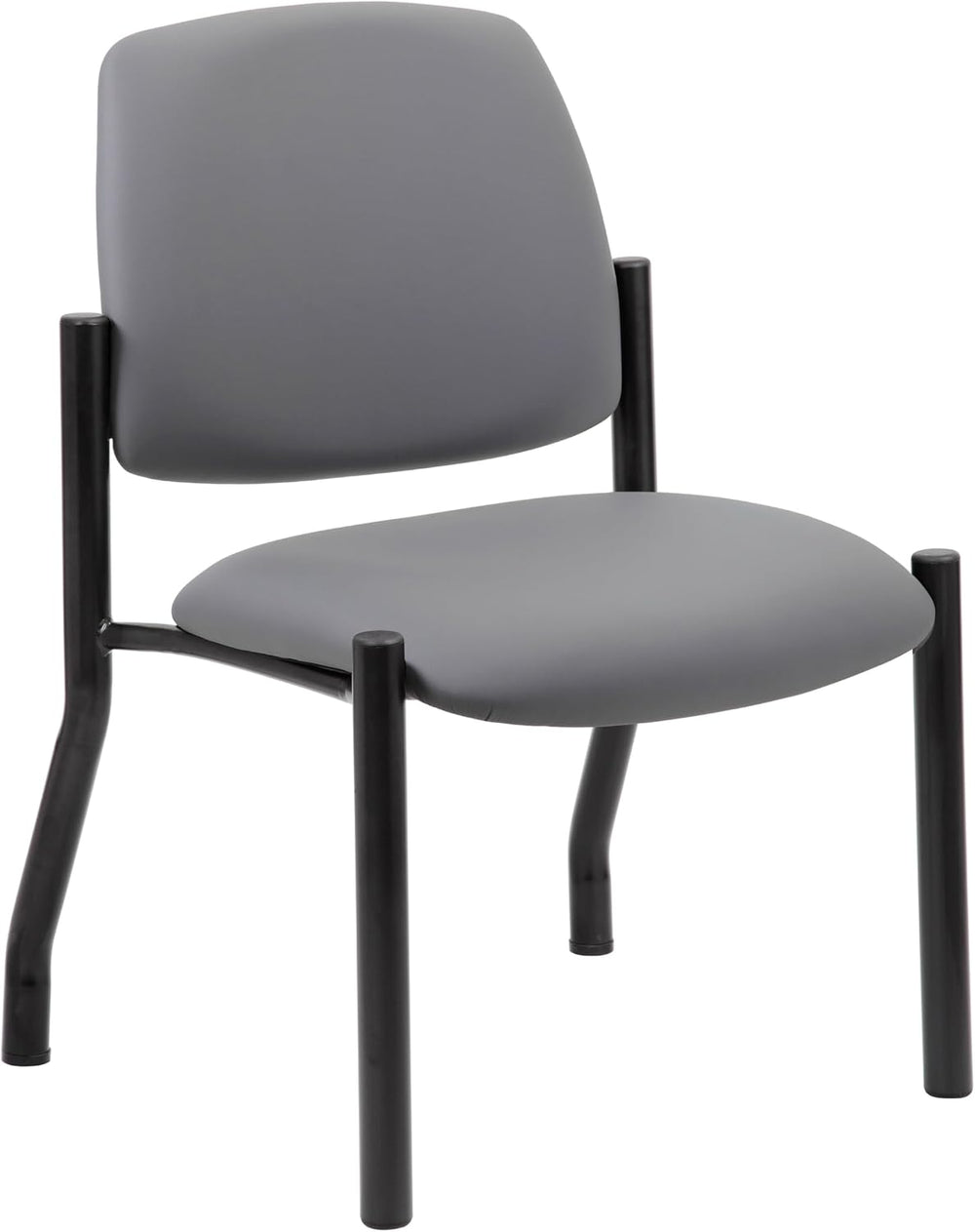 Boss Office Products Guest Chair 500 lb. Weight Capacity in Black