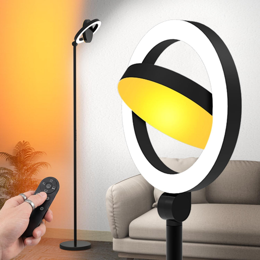 Omorepa 36W 2500lm Bright LED Floor Lamp for Living Room, 75.5 Inch Tall Stan...