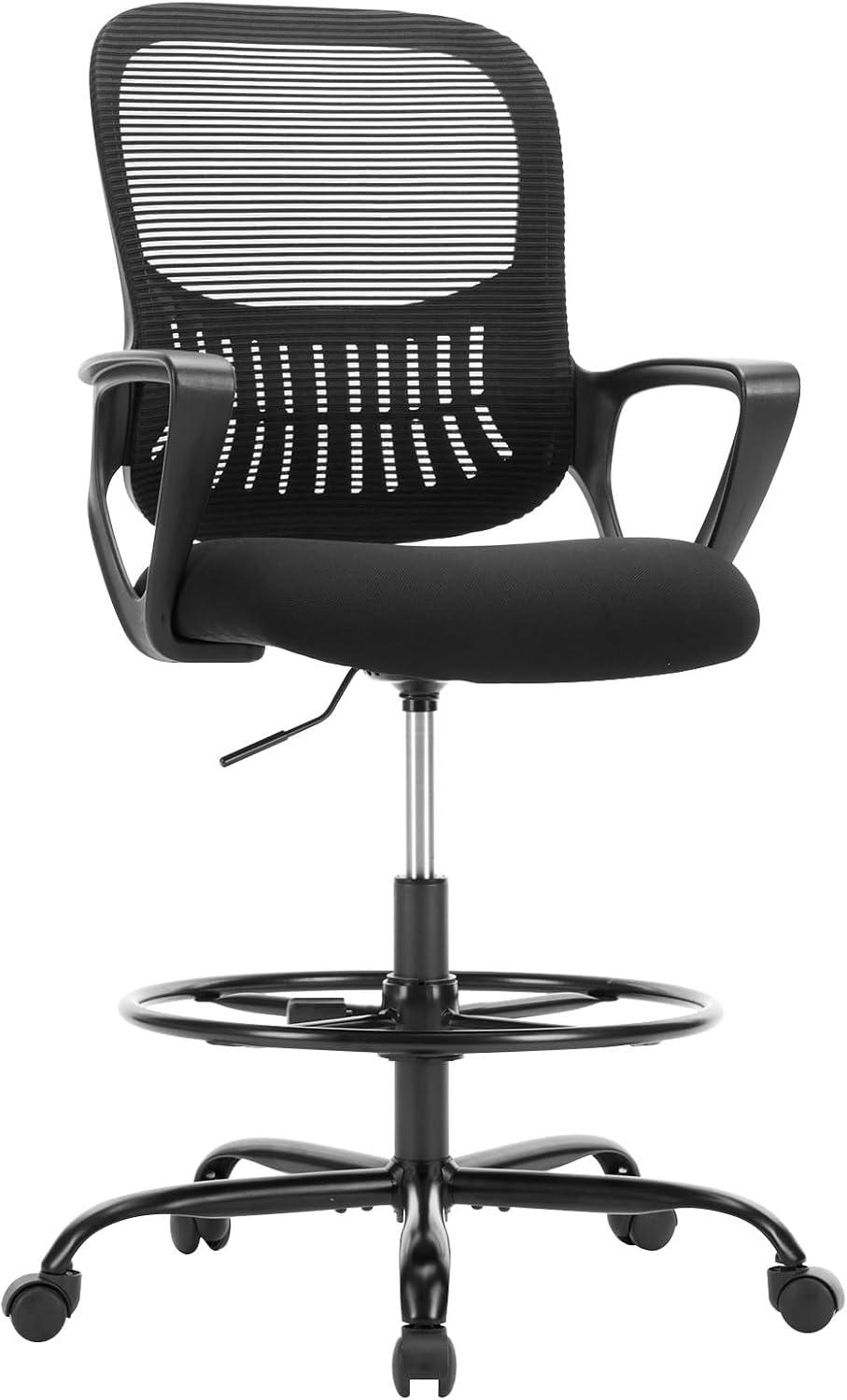 DUMOS Ergonomic Drafting Chair, Tall Office Chair for Standing Desk