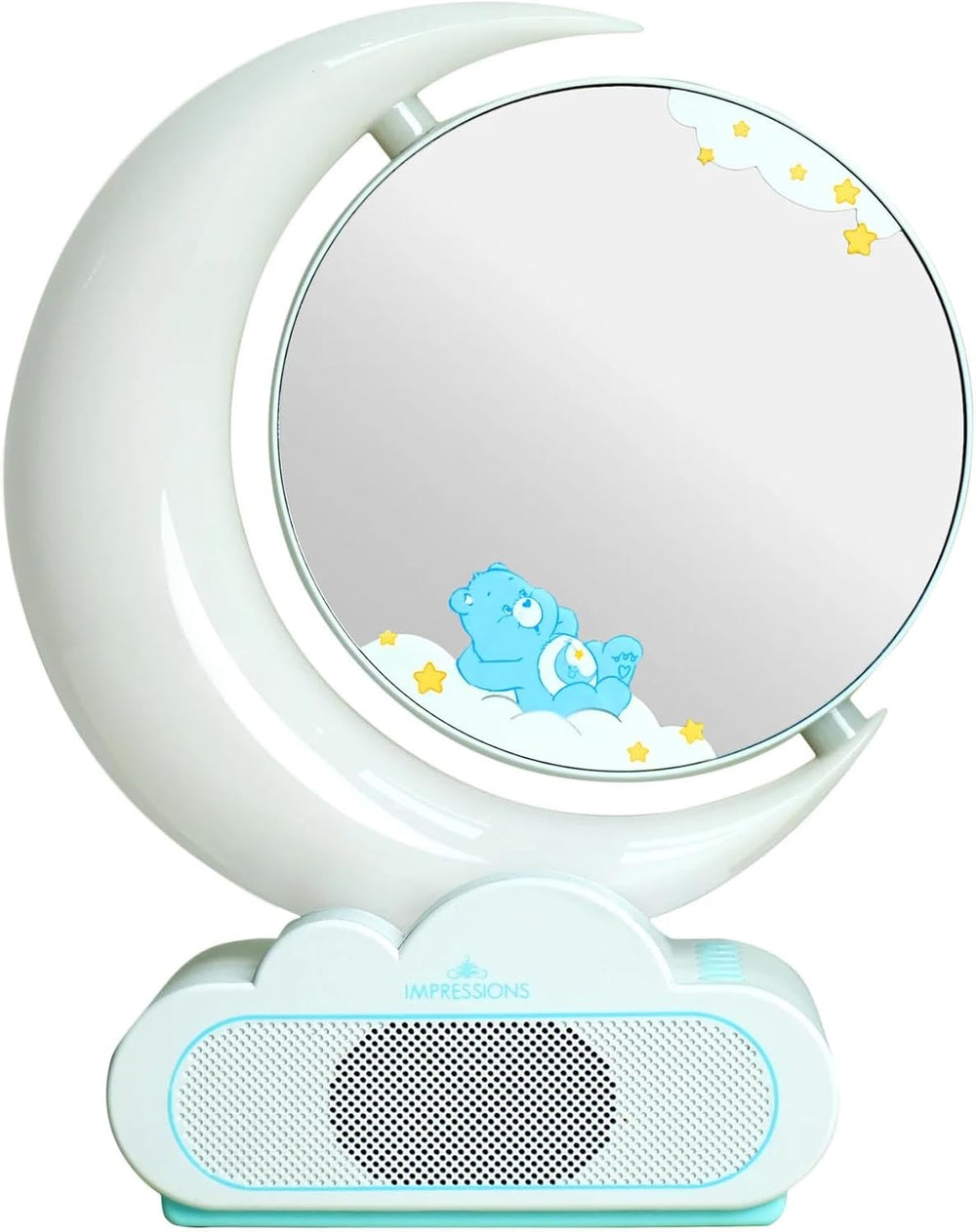 Impressions Vanity Care Bears Bedtime RGB Moon Lamp Makeup Mirror with Lights...
