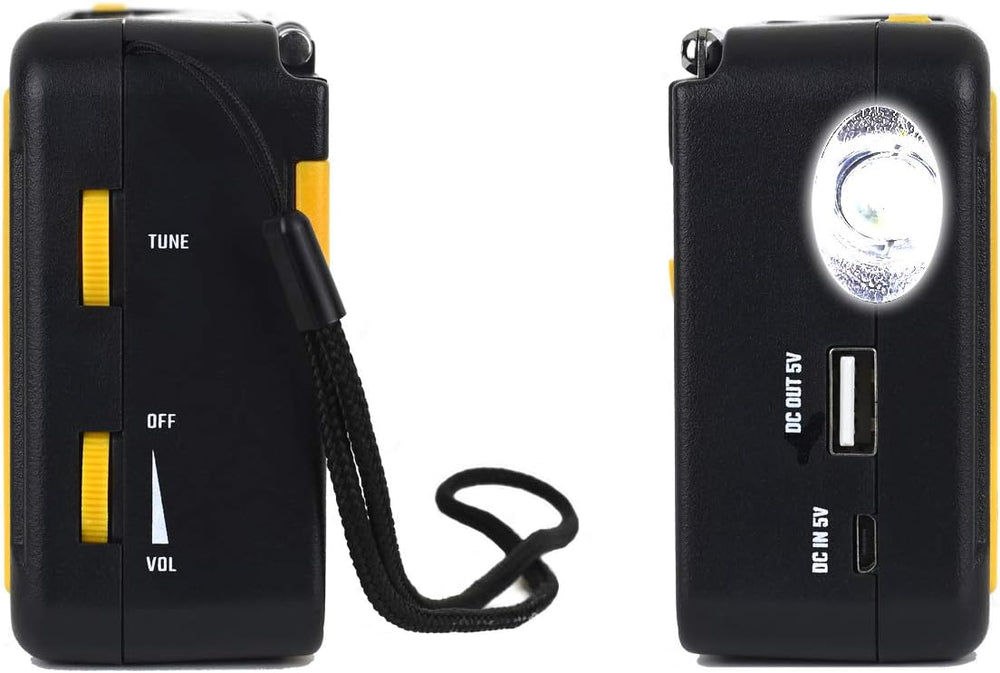 Kaito Voyager ECO Emergency Radio KA336 AM/FM NOAA Weather Alert 5-Way Powere...