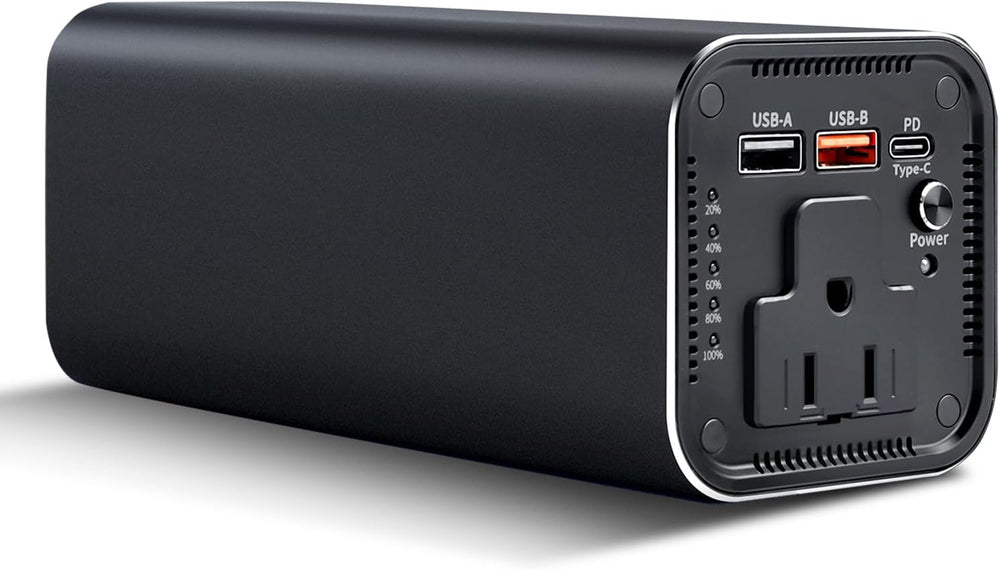 Portable Power Bank with 100W AC Outlet, 99.9Wh/27000mAh High Capacity, and 6...