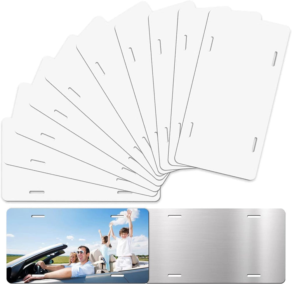 20 Pack Sublimation License Plate Blanks