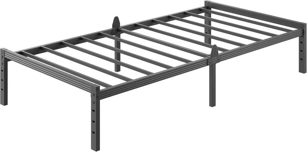 ZIYOO 14 Inch Metal Twin XL Bed Frame with Mattress Anti-Slip Design, No Box ...