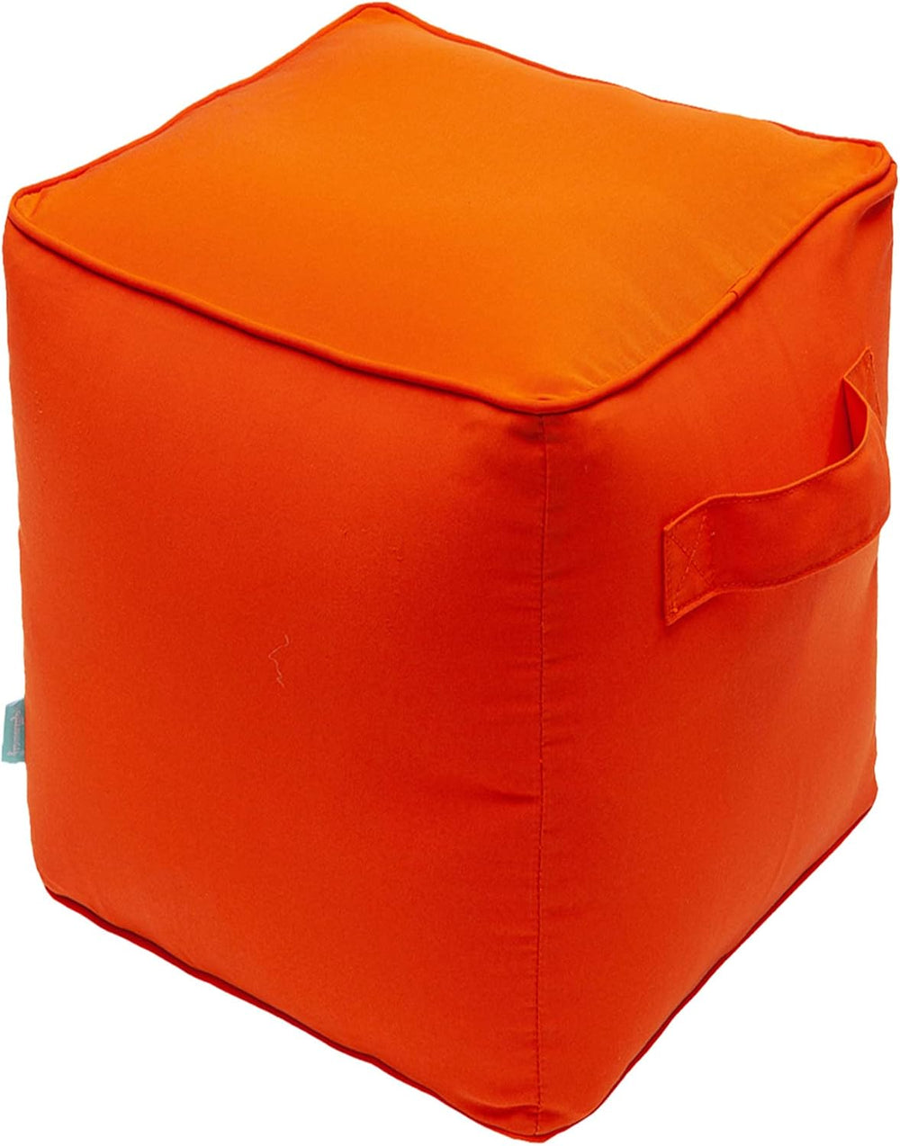 QILLOWAY Inflatable Outdoor Ottoman for Patio, Water Resistant Pouf Cube 16&q...