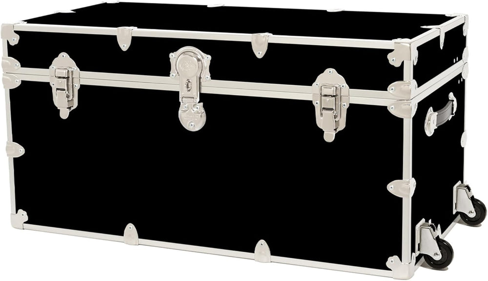 Rhino Classic XXL Storage Trunk with Wheels, Dorm Chest, Bench Coffee Table