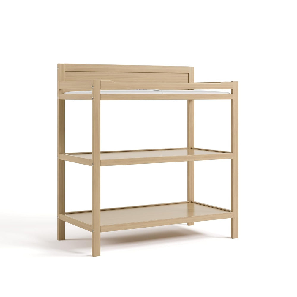 Storkcraft Alpine Changing Table (Driftwood) - Includes Water Resistant Chang...