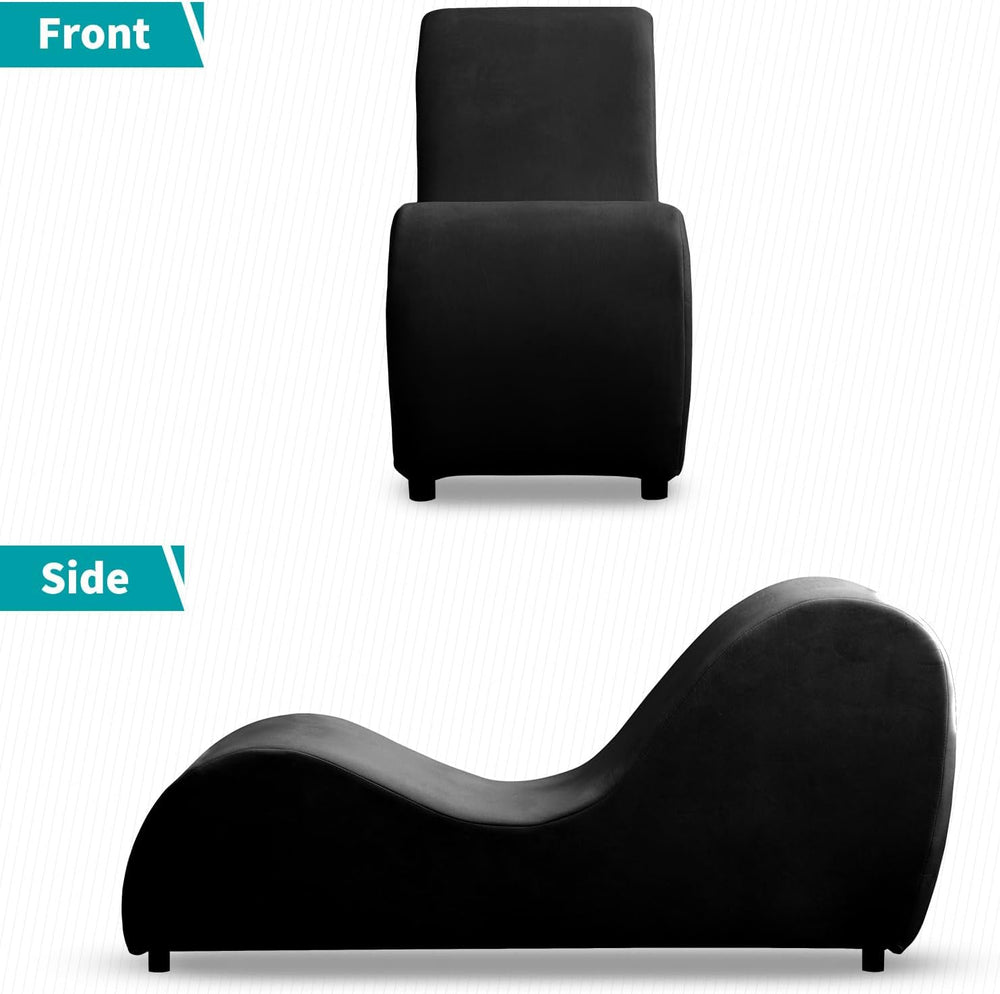 BALUS Yoga Sofa Chaise Lounge Chair for Adults Stretching Exercising, 60"...