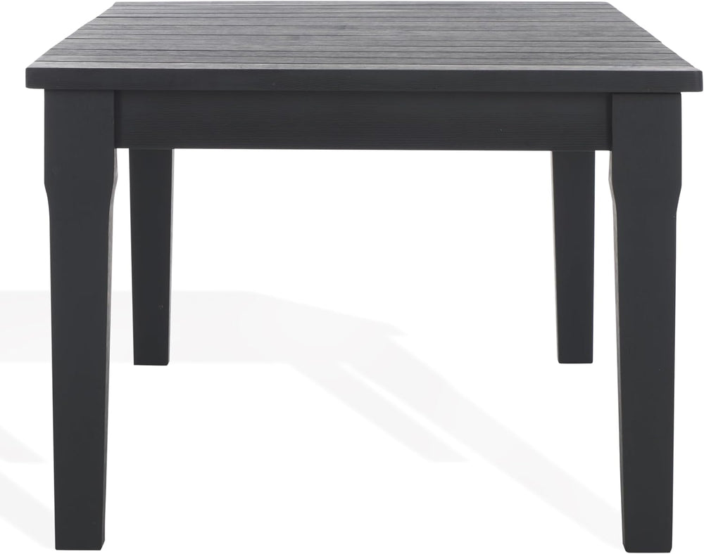 SAFAVIEH Couture Outdoor - Martinique Coffee Table - Black - Solid Wood - Coa...