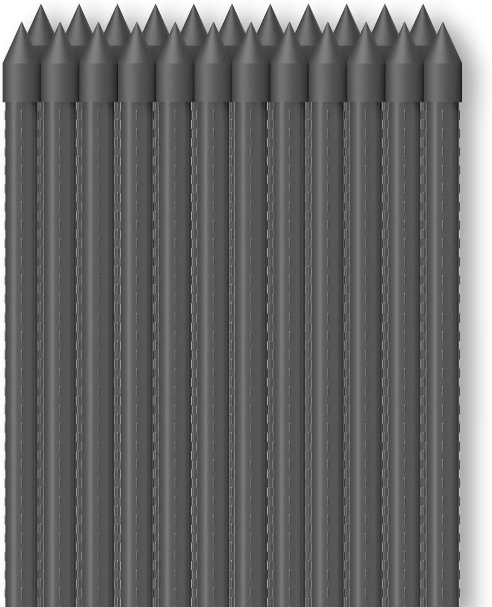 AC Infinity Garden Plant Stakes, Heavy-Duty Steel 36"