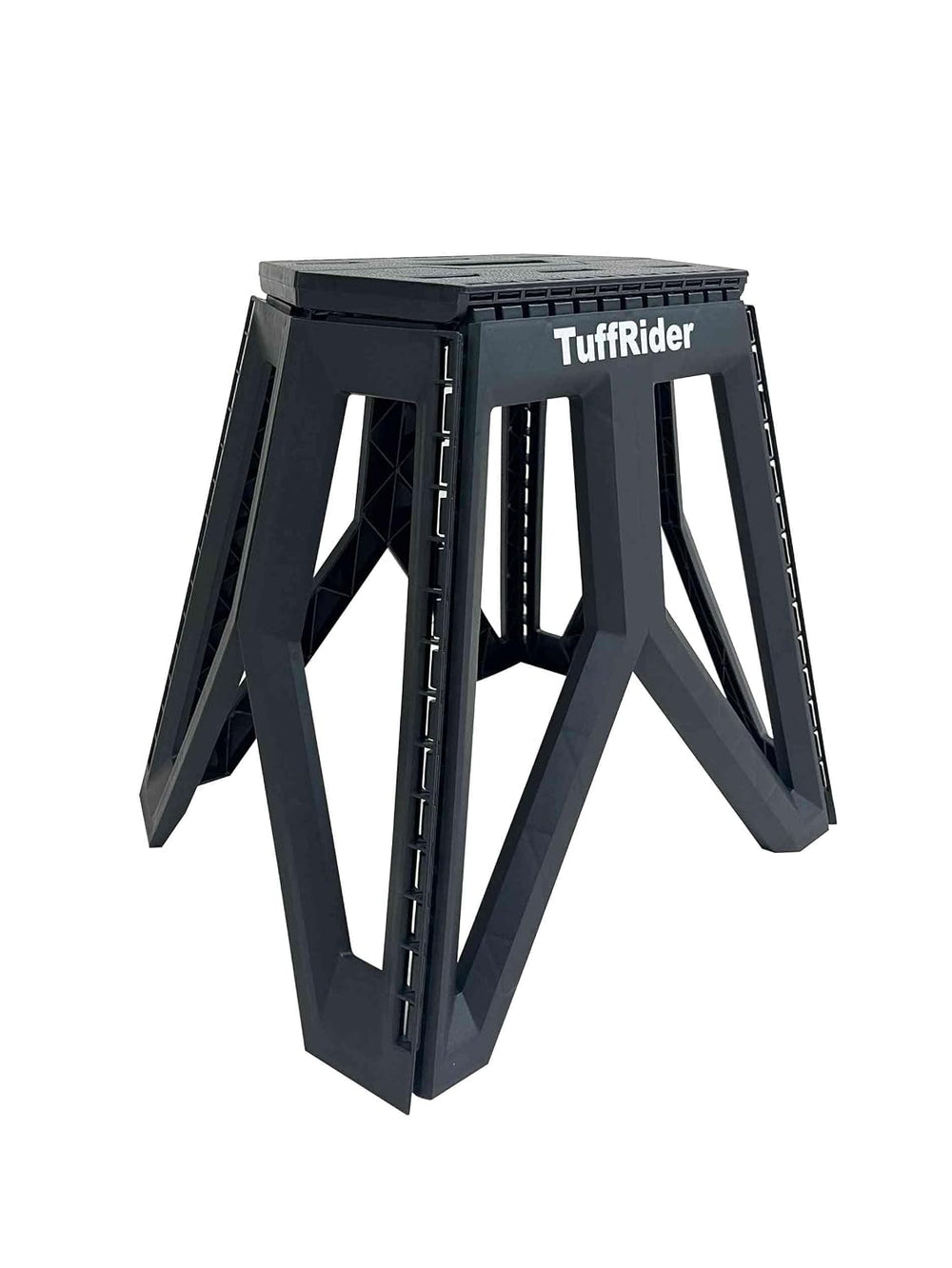 TuffRider StableFold Mounting Stool for Riders-Black