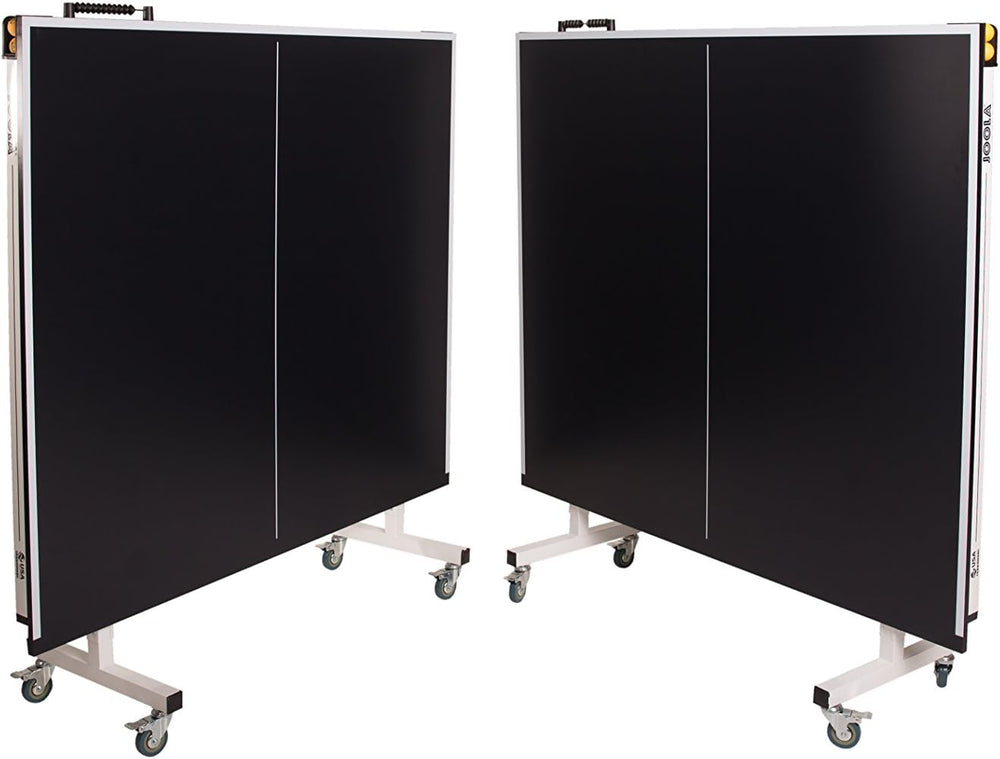 JOOLA Rally TL Professional MDF Indoor Ping Pong Table w/Quick Clamp Table Te...