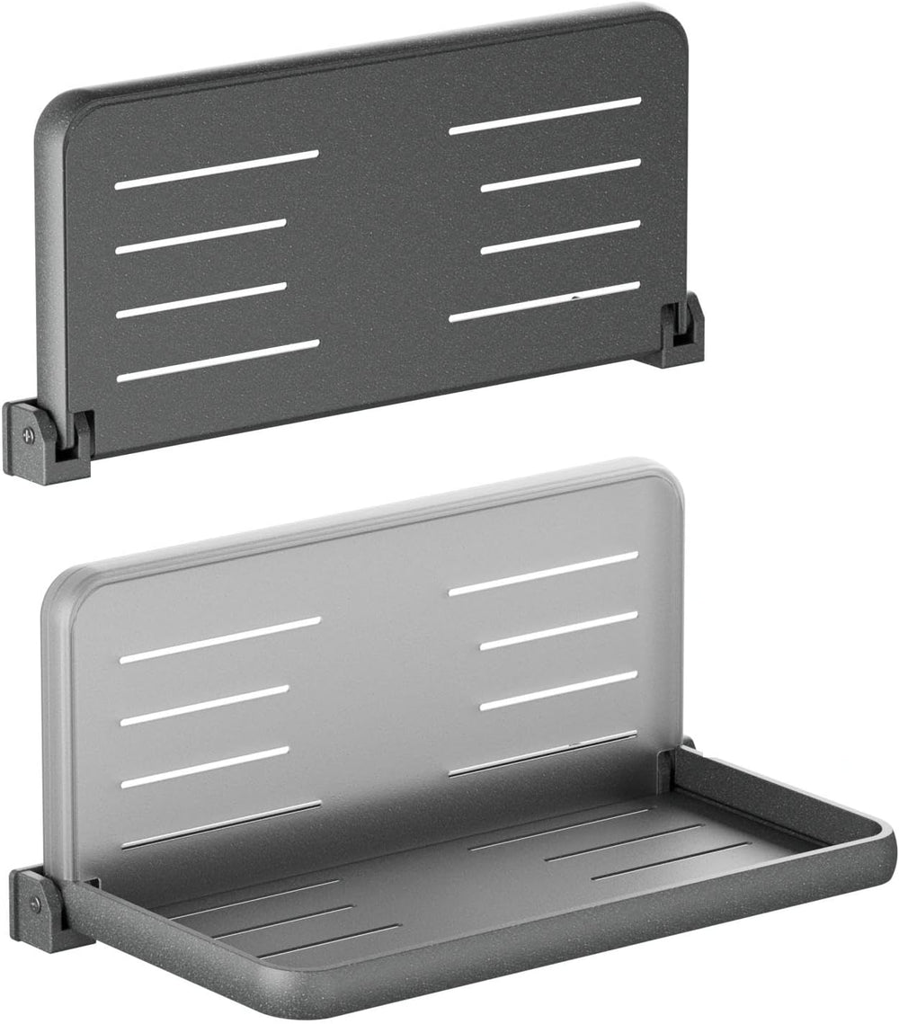 Aluminum RV Folding Shelf 12 Inch Wall Mounted Fold Down Shelves