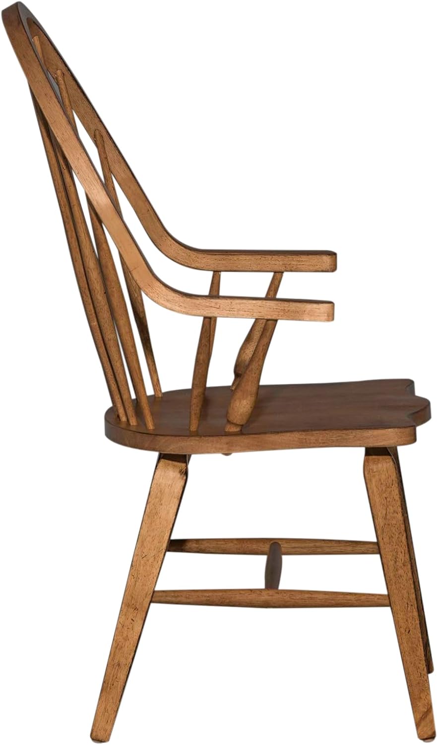 Liberty Furniture Industries Hearthstone Windsor Back Arm Chair, W25 x D25 x ...