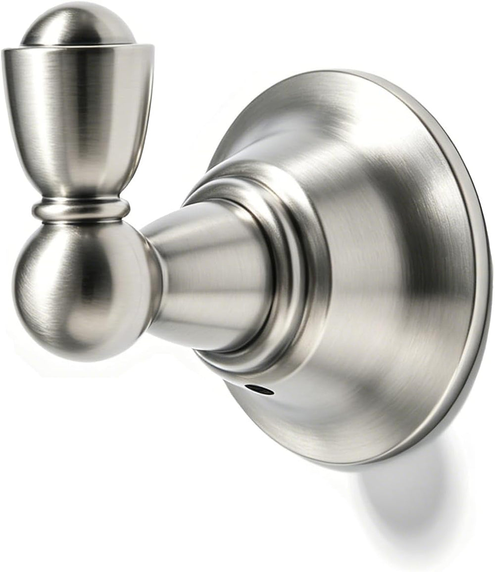 khtumeware 4 Pack 2-3/4inch Brushed Nickel Robe Hooks