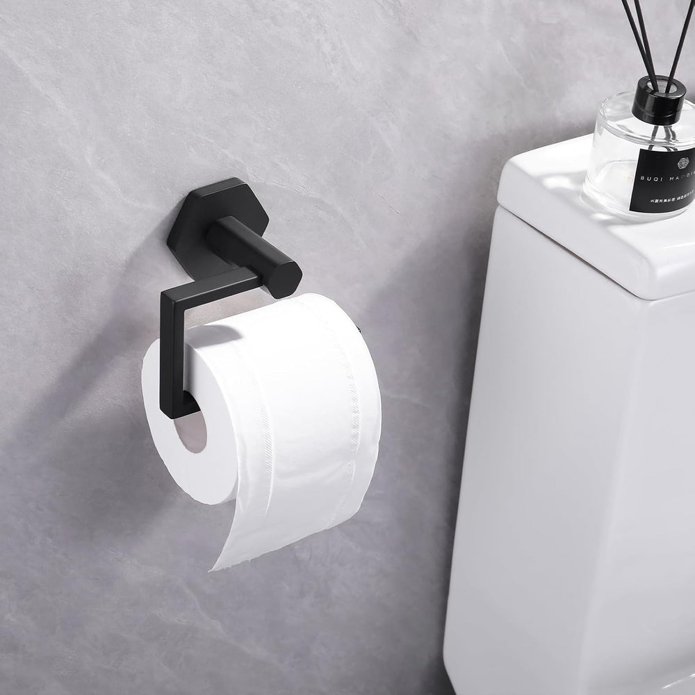 GERZWY Bathroom 2-Piece Accessory Set SUS 304 Stainless Steel Toilet Paper Ho...