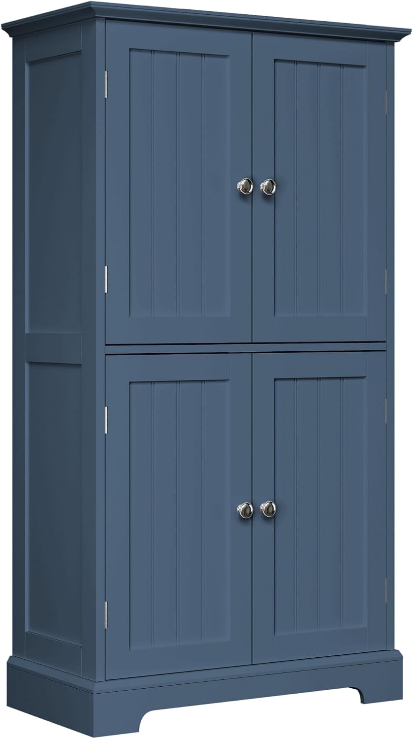 ChooChoo Bathroom Floor Cabinet with Adjustable Shelves