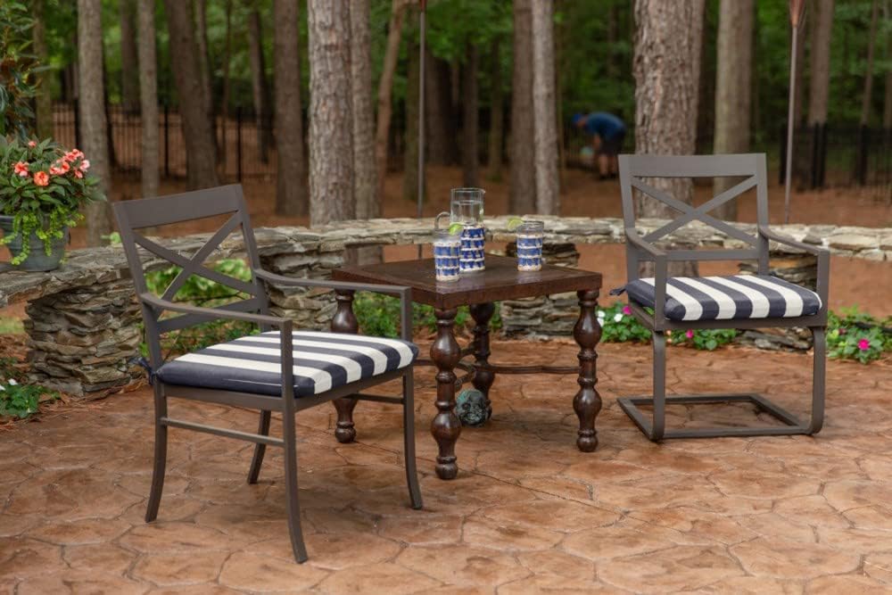 Sunbrella Outdoor Chair Cushions (2 Pack) – 20x18x2 Replacement Patio Seat Cu...