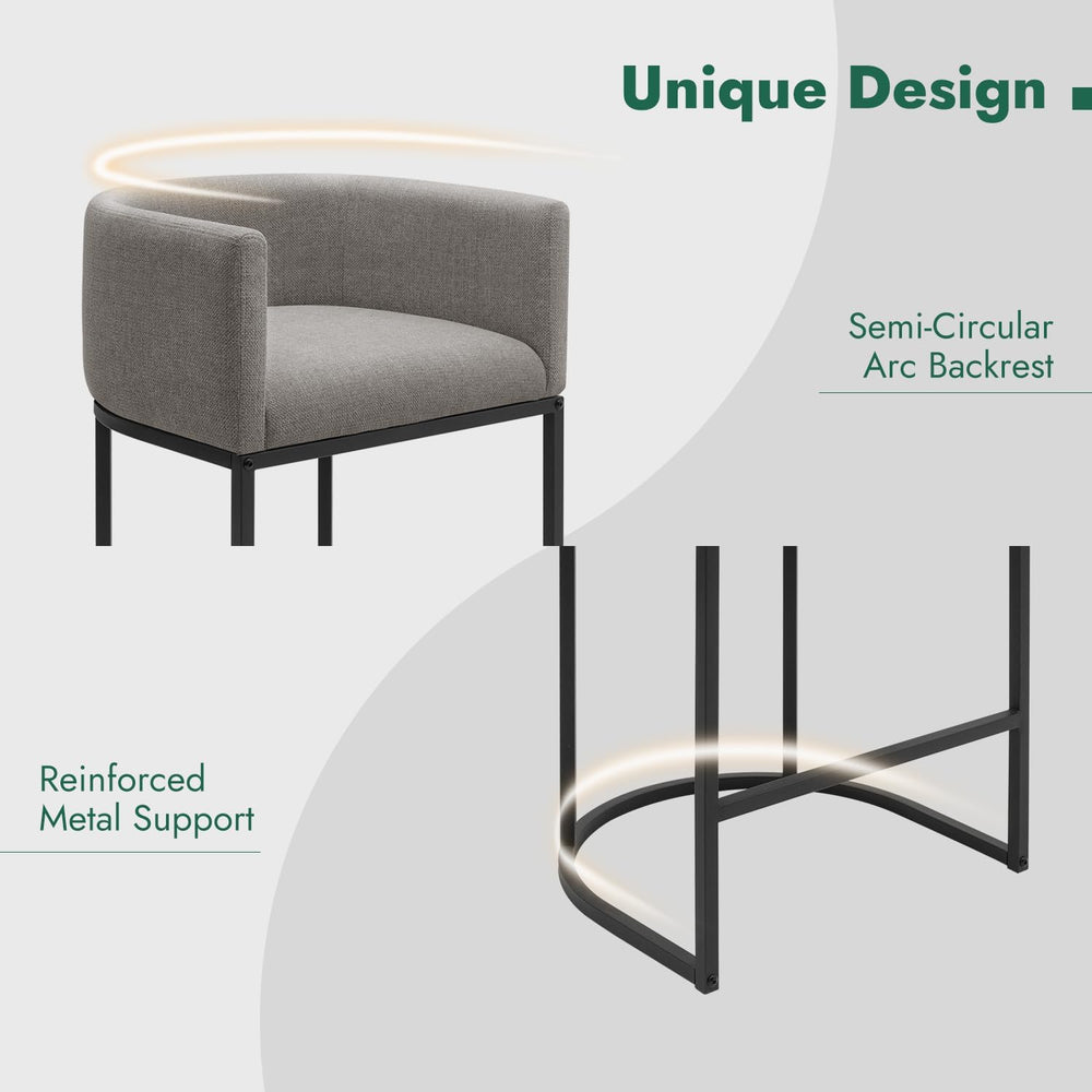 Counter Height Bar Stools Set of 4, 24 Inch Seat Height Barstools for Dining ...