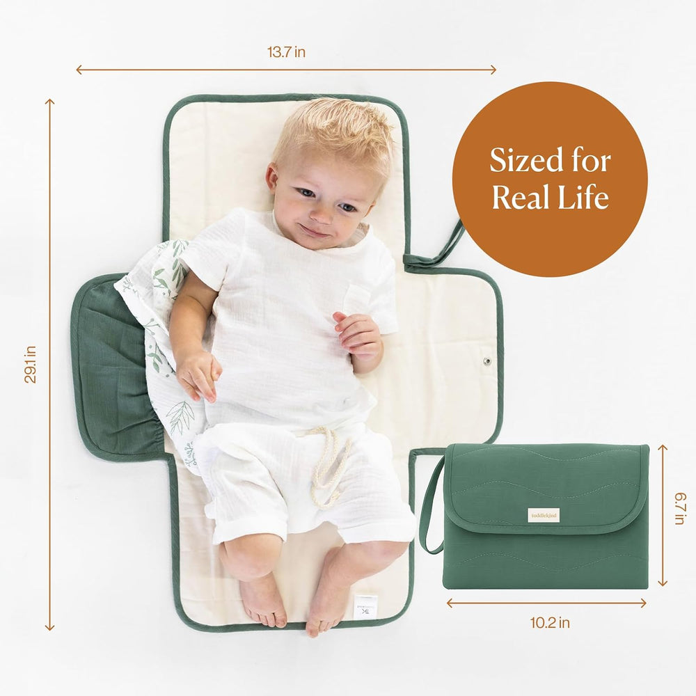 Toddlekind Mini Maven Portable Changing Pad Travel Diaper Clutch