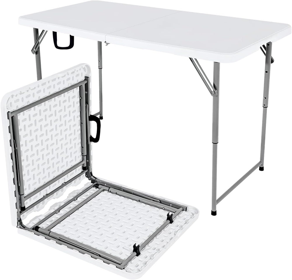 48" W x 24" D x 29.5" H - 4FT Adjustable Height Heavy Duty Pla...
