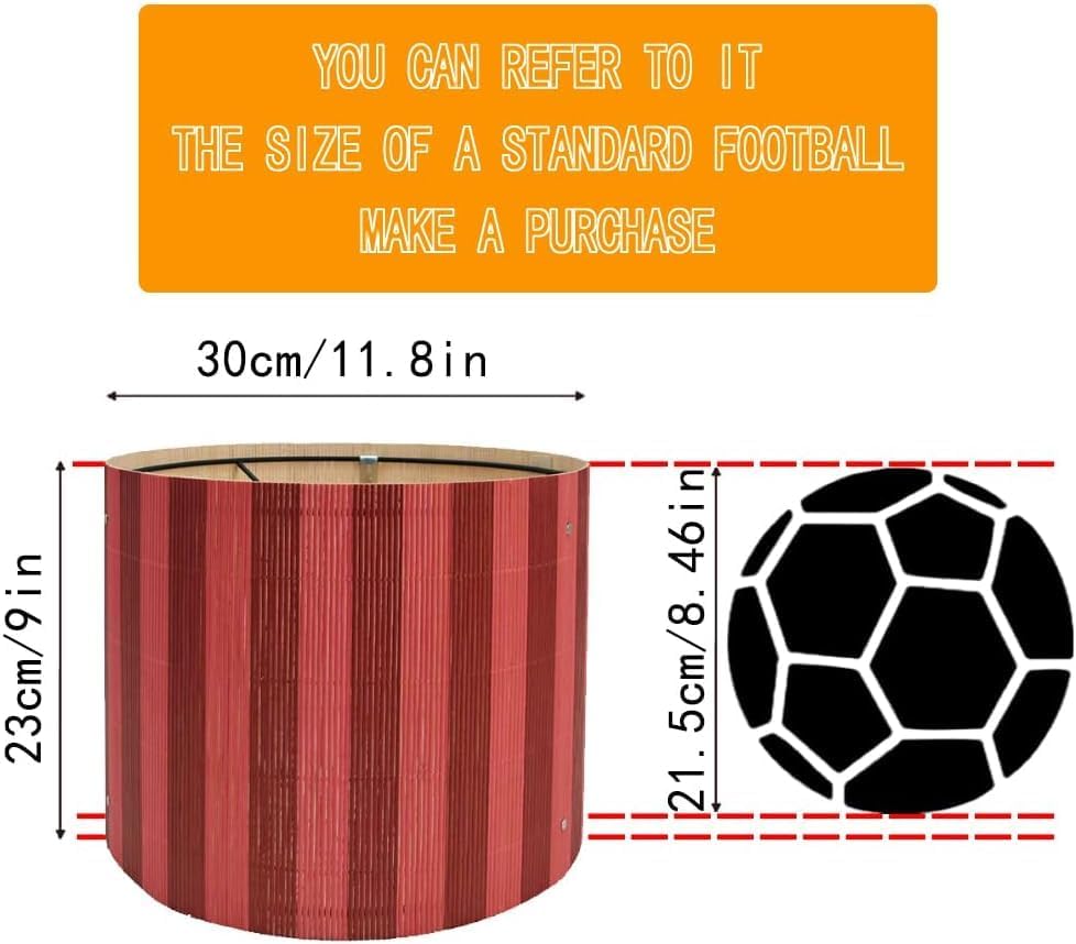 Bohemian lamp shade Art decorative Red Mix Stripes Minimalist 11.8x9Inch