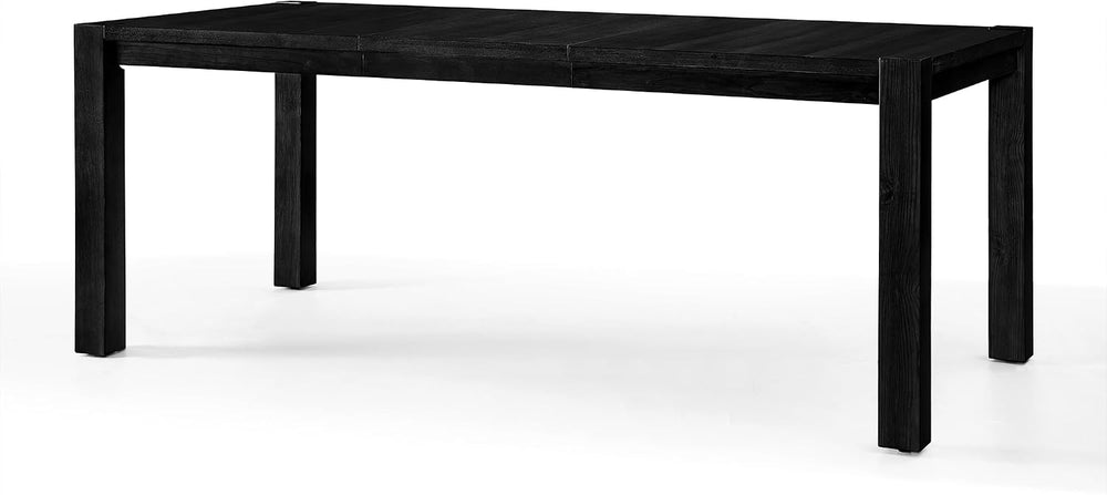 9-Piece Expandable Dining Table Set, 60"-80" Modern Wood Table with...