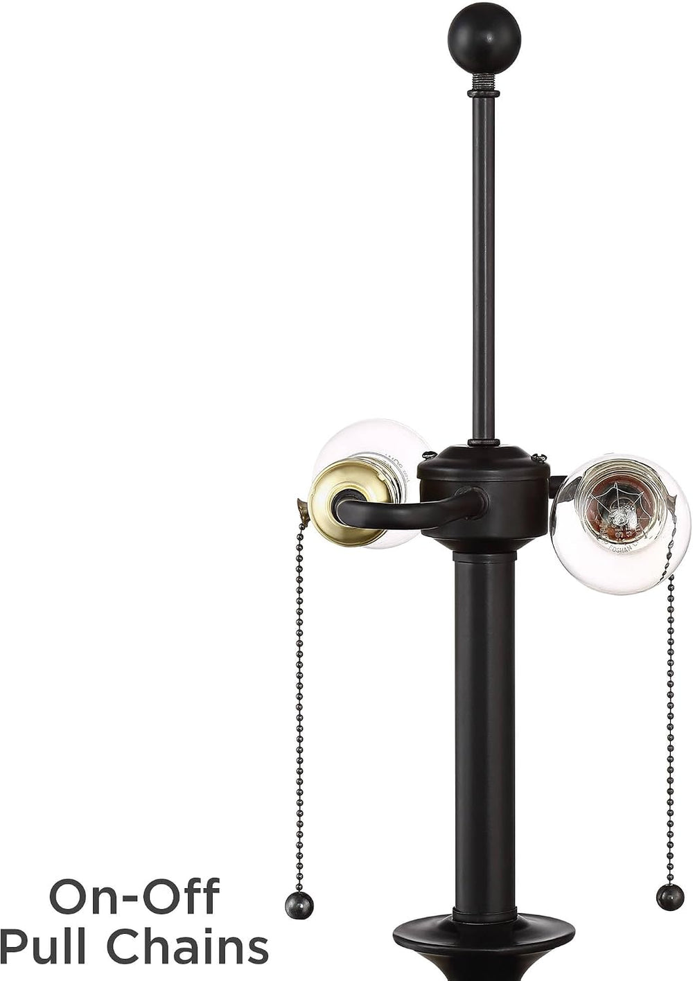 Possini Euro Design Spenser 58" Tall Oiled Bronze Traditional Floor Lamp