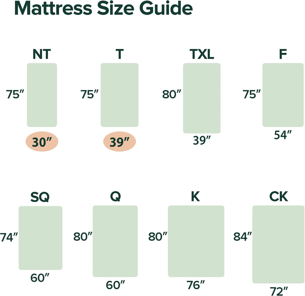 Zinus Memory Foam 12 Inch Green Tea Mattress, King, White