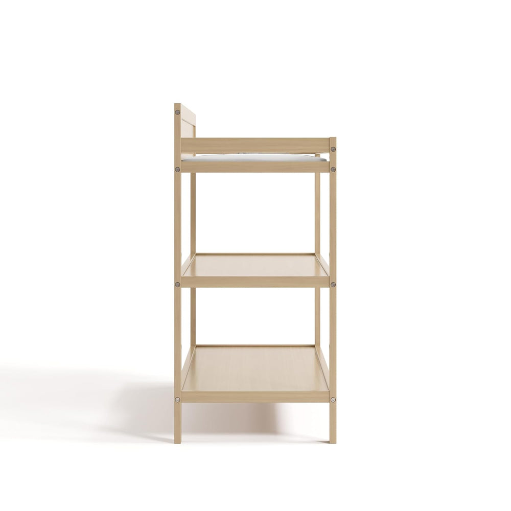 Storkcraft Alpine Changing Table (Driftwood) - Includes Water Resistant Chang...