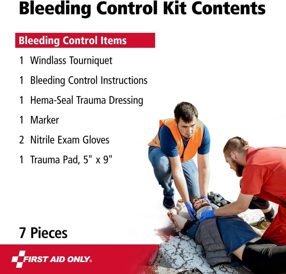 First Aid Only Critical Essentials Limb Bleeding Control Kit
