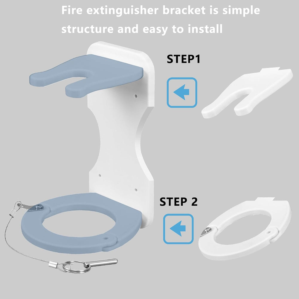 Boat Nylon Fire Extinguisher Bracket,Mounting Bracket with Quick Release Pin,...