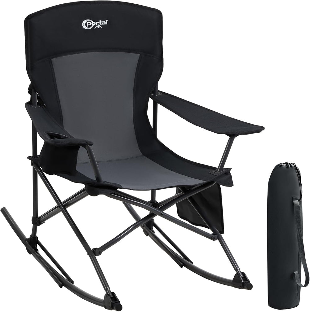 Portal Outdoor Rocking Camping Chair Folding Portable Rocker