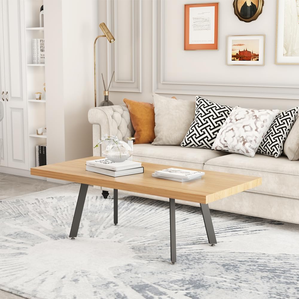 KaKaBB Metal Coffee Table Legs 18 Inch, Dual Use Furniture Legs for TV Stands...