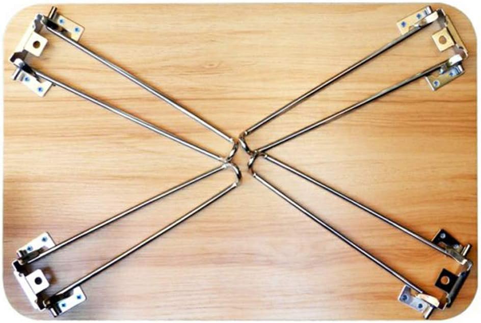 4Pcs 28.5'' Folding Hairpin Table Legs Solid Iron Heavy Duty Easy Ins...