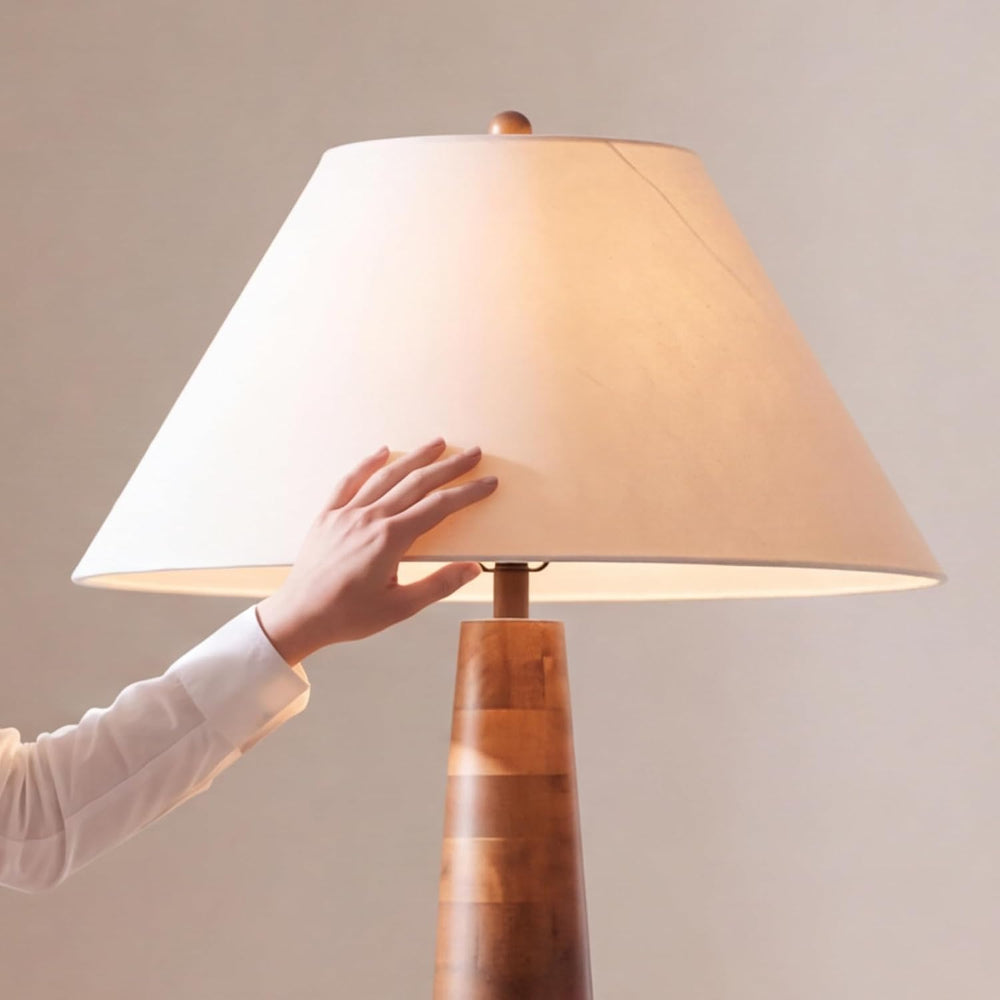 Signature Design by Ashley 1-Piece Contemporary Wood Floor Lamp