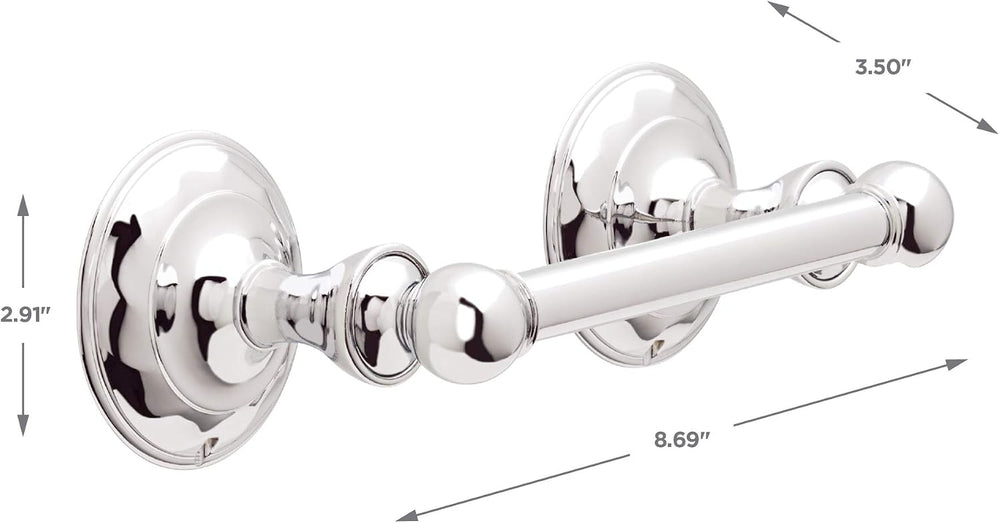 Delta Faucet PRI63-PC Pirouette Wall Mounted 3-Piece Bath Accessory Set in Po...