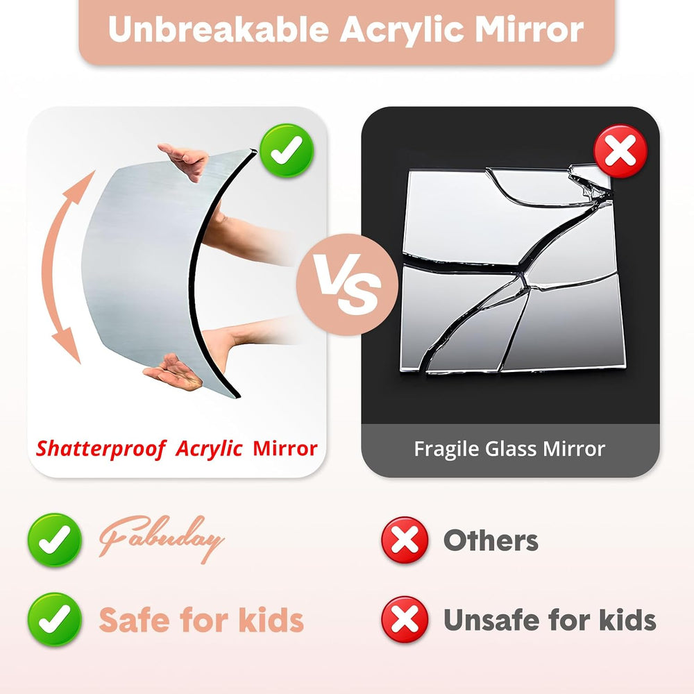 Lighted Hanging Full Length Body Mirror, Portable Dance Mirror, Foldable