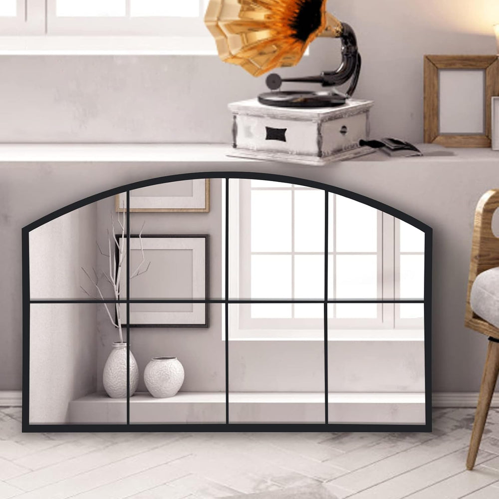 WAMIRRO Wide Window Pane Black Mirror, 28"X42"