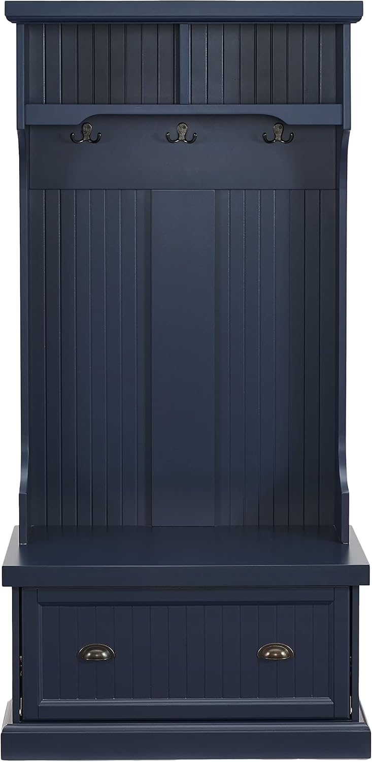 Crosley Furniture Shoreline Hall Tree, Storage Cabinets
