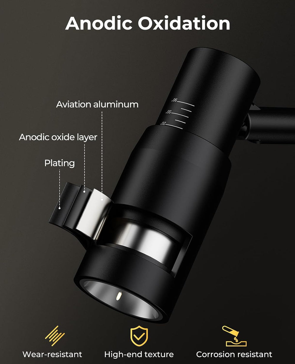PESUTEN Zoomable Spot Lights Indoor, Rechargeable Picture Light with Remote, ...