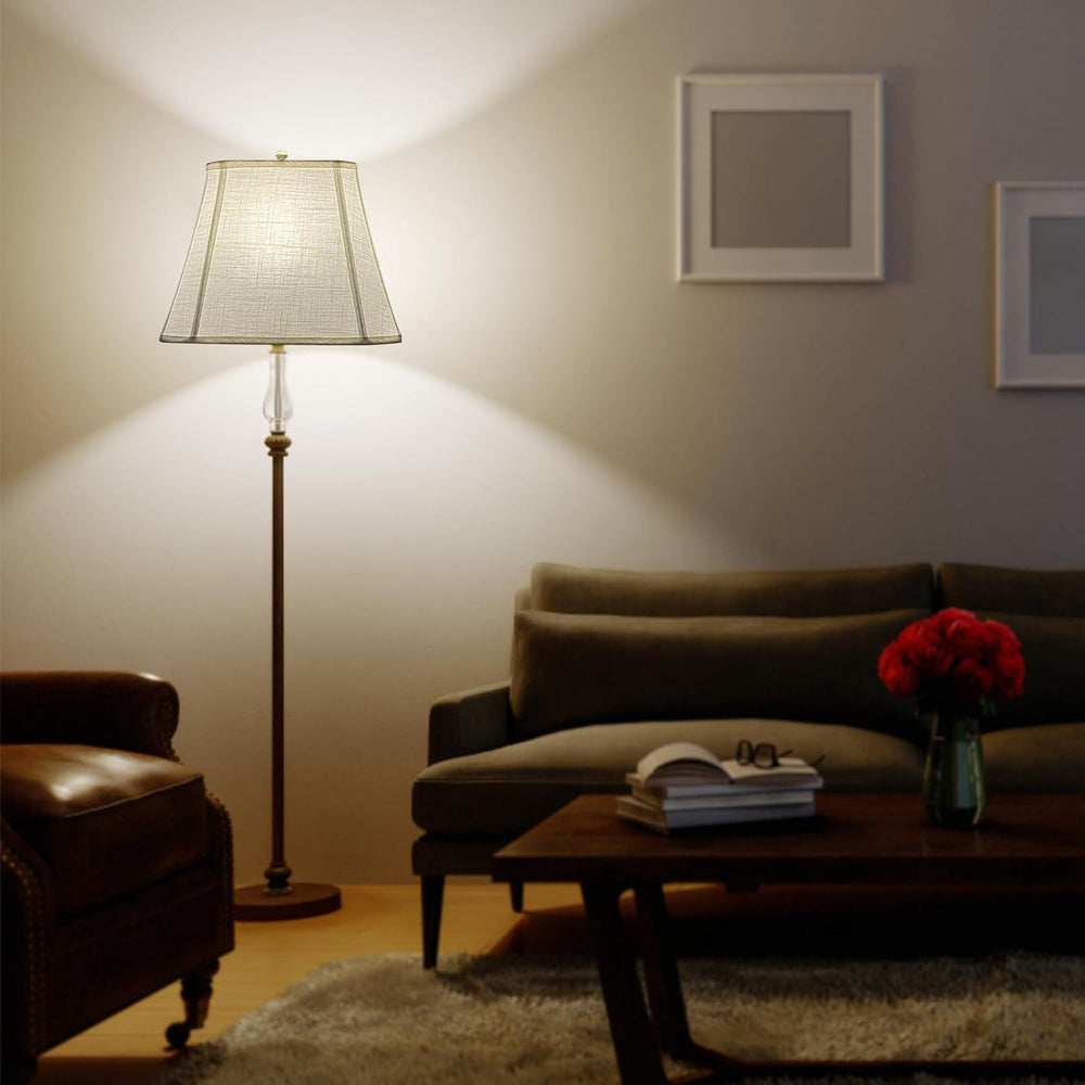 TOOTOO STAR Rectangle Lamp Shade, (6x9)"x(11x14)"x10.5", White...