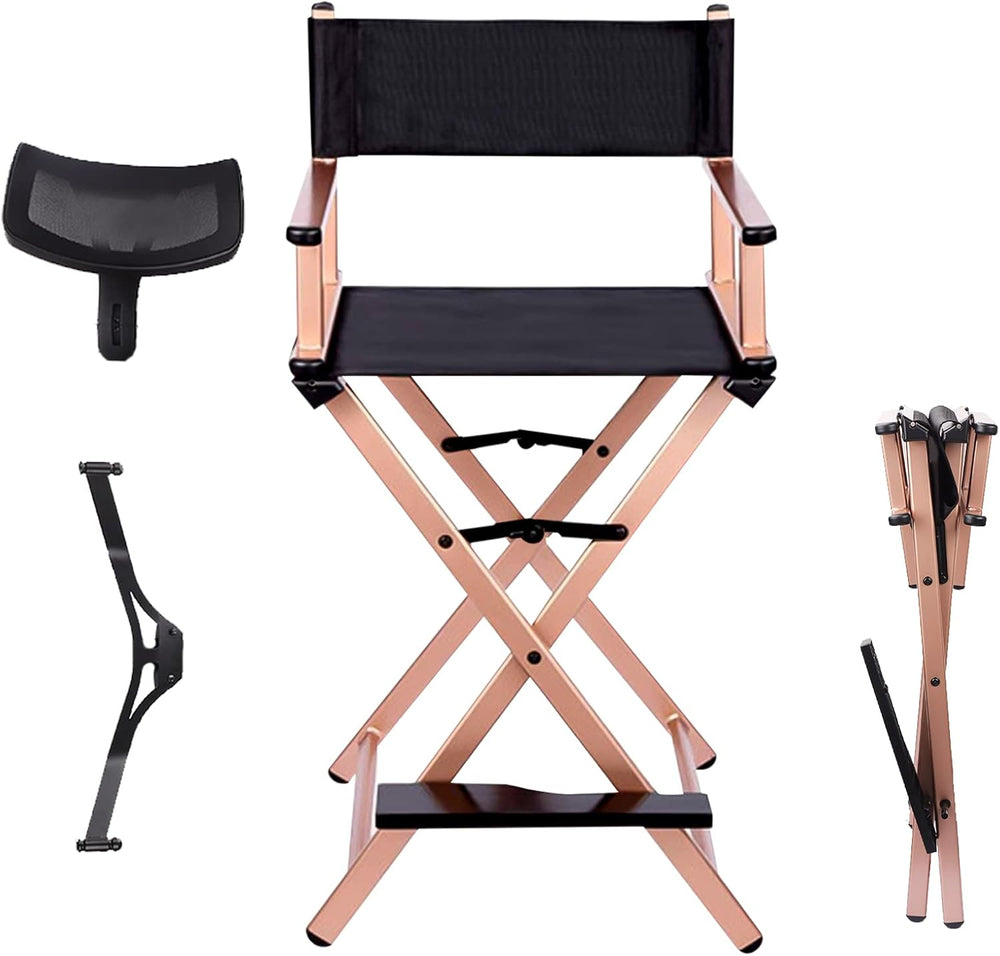 Lorvain Folable Makeup Artist Stool Chair