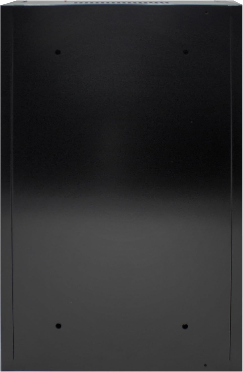 Electriduct 2U Wall Mount Rack Enclosure Network Cabinet Solid Door Black Pow...