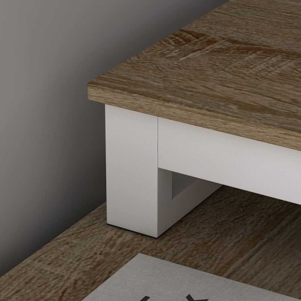 Homsee Home Office Computer Desk Corner Desk with 3 Drawers and 2 Shelves, 54...