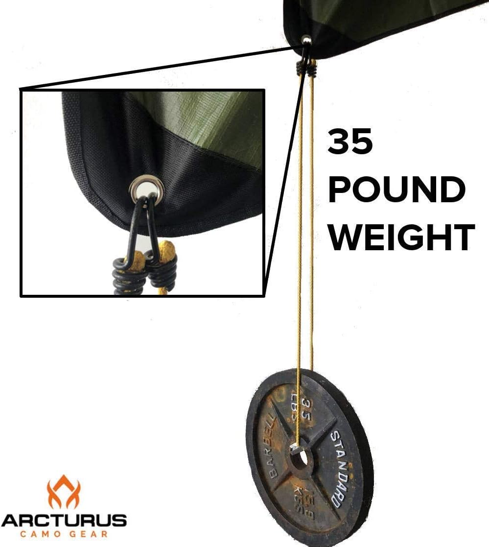 Arcturus Insulated Tarp, Reusable Heavy Duty Thermal Survival Blanket – 60x82...